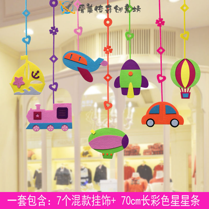 幼儿园走廊挂饰创新，融合教育与艺术环境的新风尚